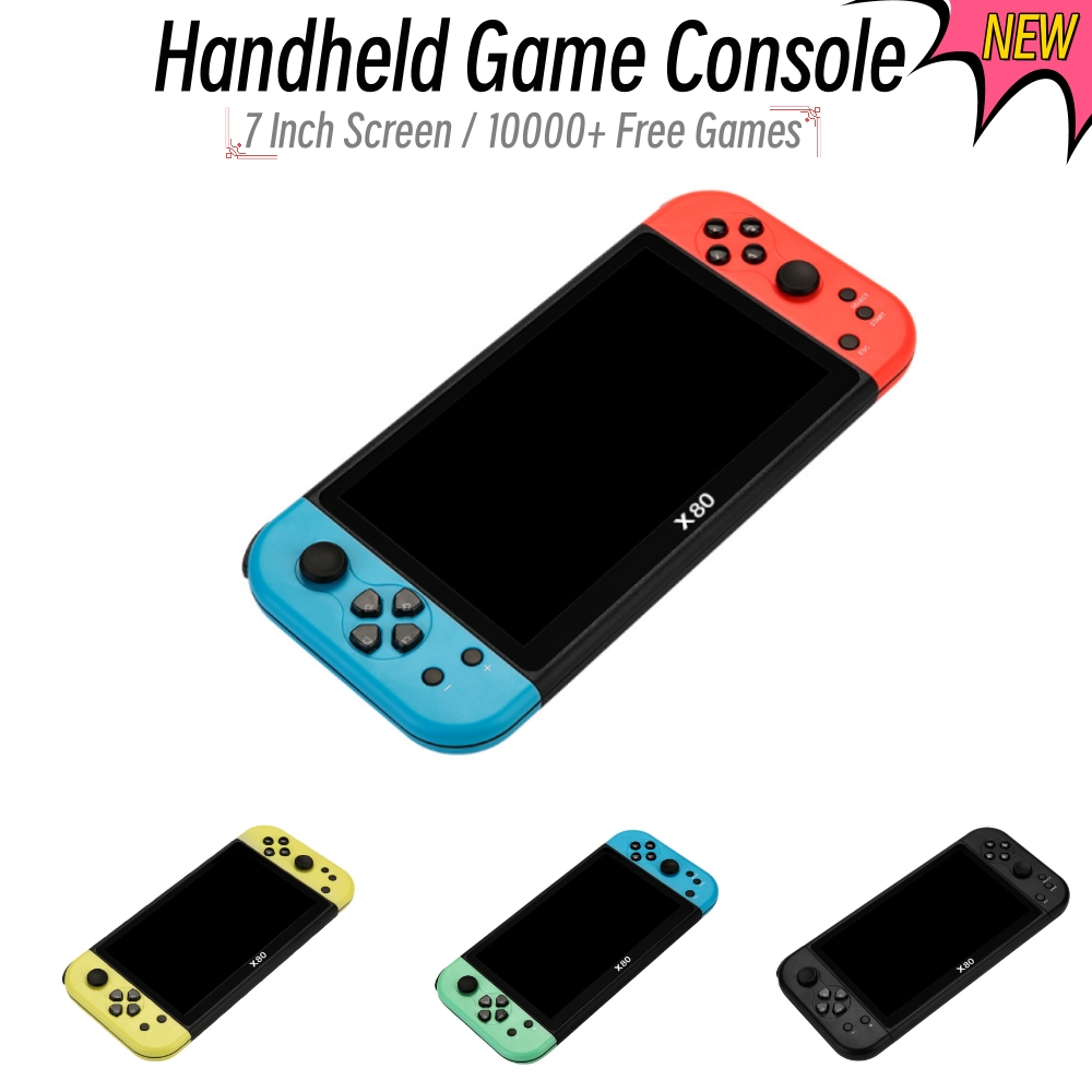 Gaming Console G90 - 10000 ücretsiz oyunlar pstaşınabilir oyun konsolu