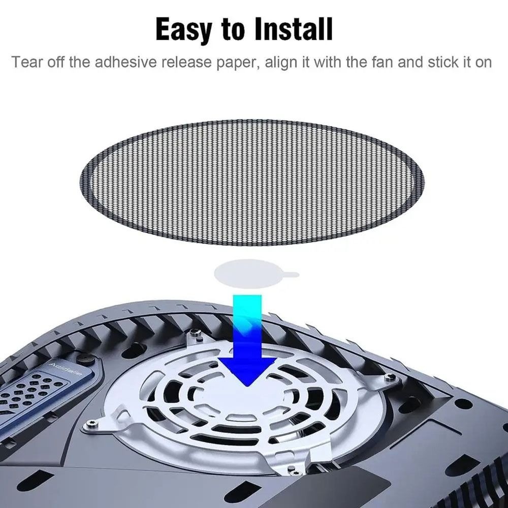 Gaming Console Buttons - 2/4 adet nefes alabilen toz filtresi