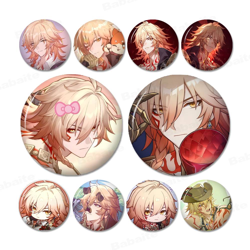 Gaming Console Buttons - Honkai Star Rail Mydei Yeni Broşlar