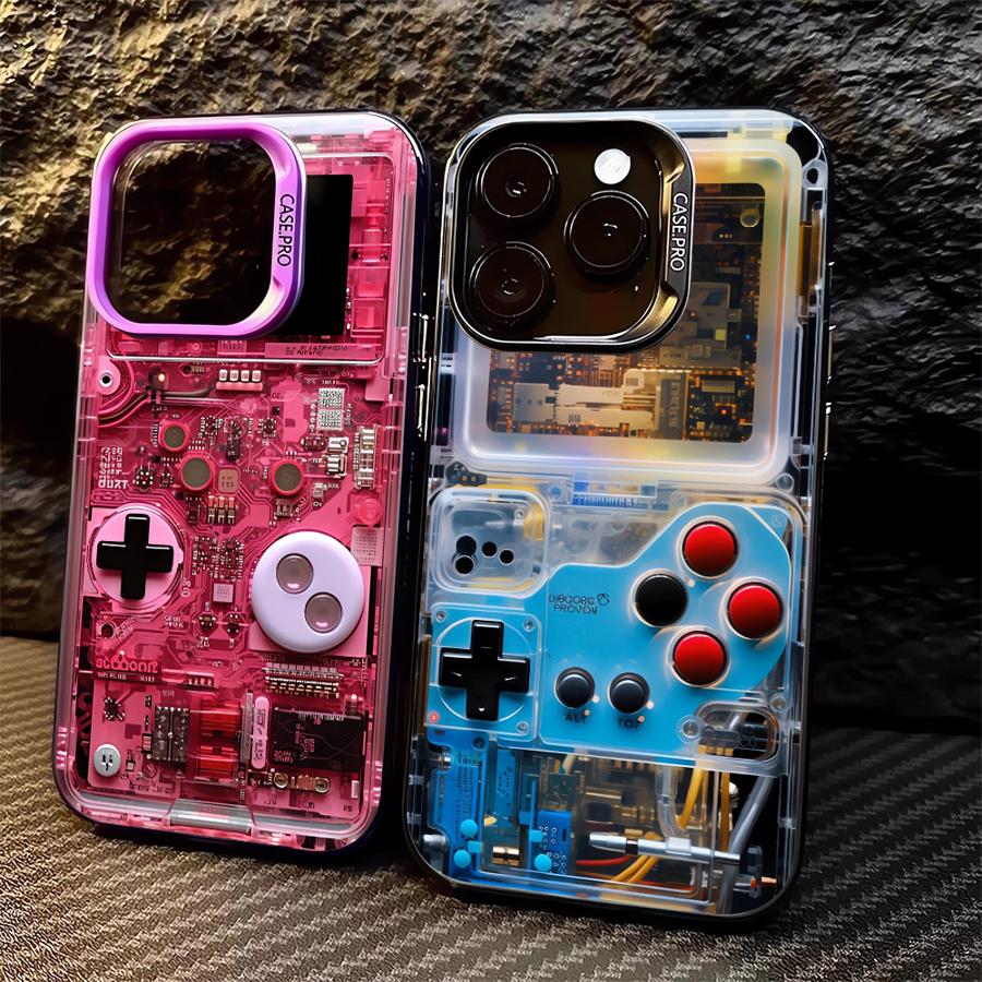 Gaming Console X12 - Retro Oyun Konsolu Telefon Kılıfı için