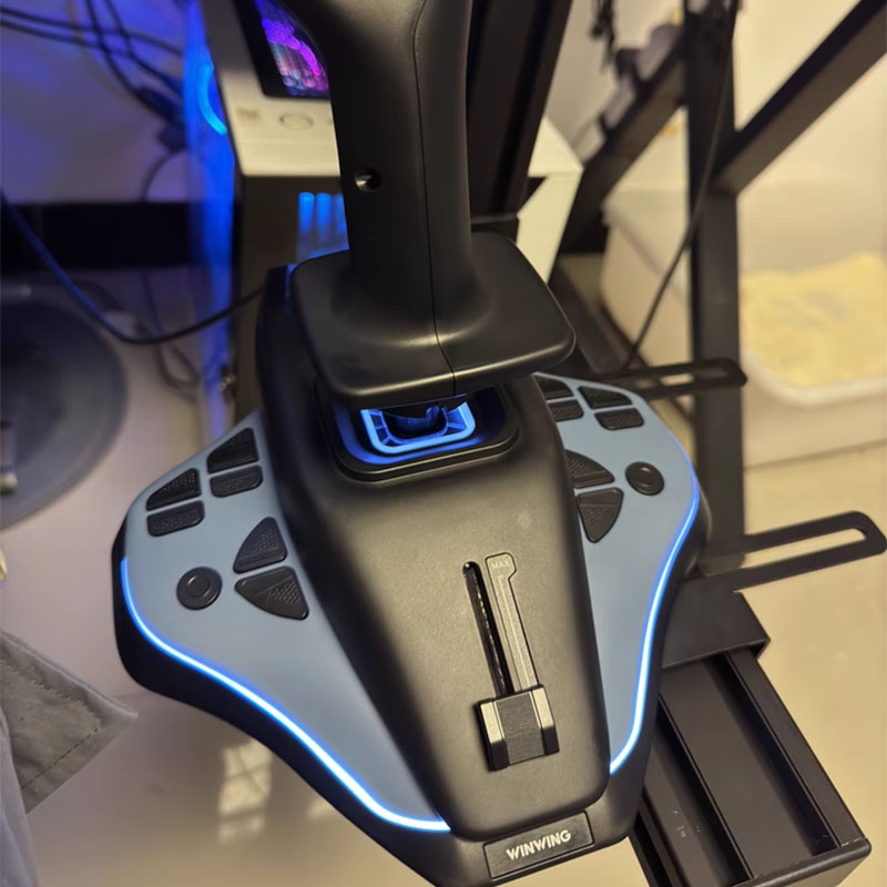 Flight Joystick Sim - Simülasyon Airbus Uçuş Rocker Titreşim Kontrol