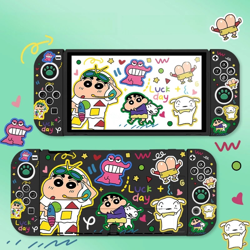 Gaming Console Nintendo Switch Oled Model - Kawaii Çizgi Film Crayon Shin-Chan Nintendo