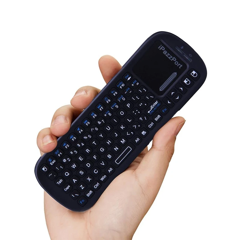 Gaming Console For Smart Tv - IPazzPort 2.4G Mini Kablosuz Klavye, Dokunmatik