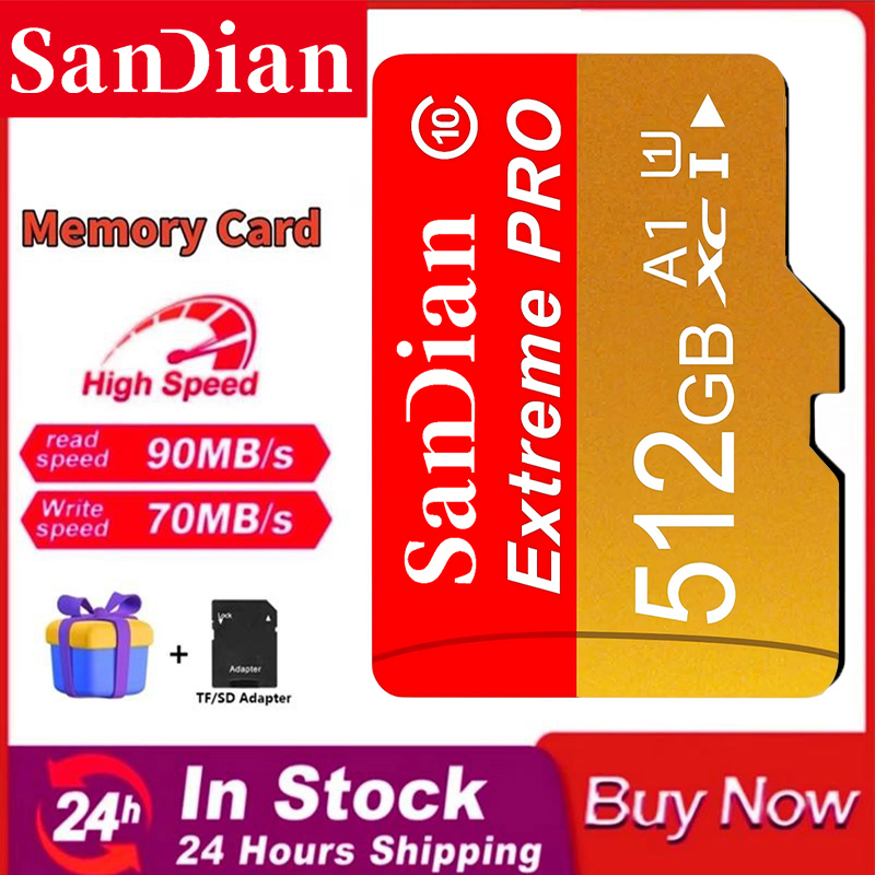 Gaming Console For Smart Tv - Hafıza Kartı 512GB Pro Micro TF