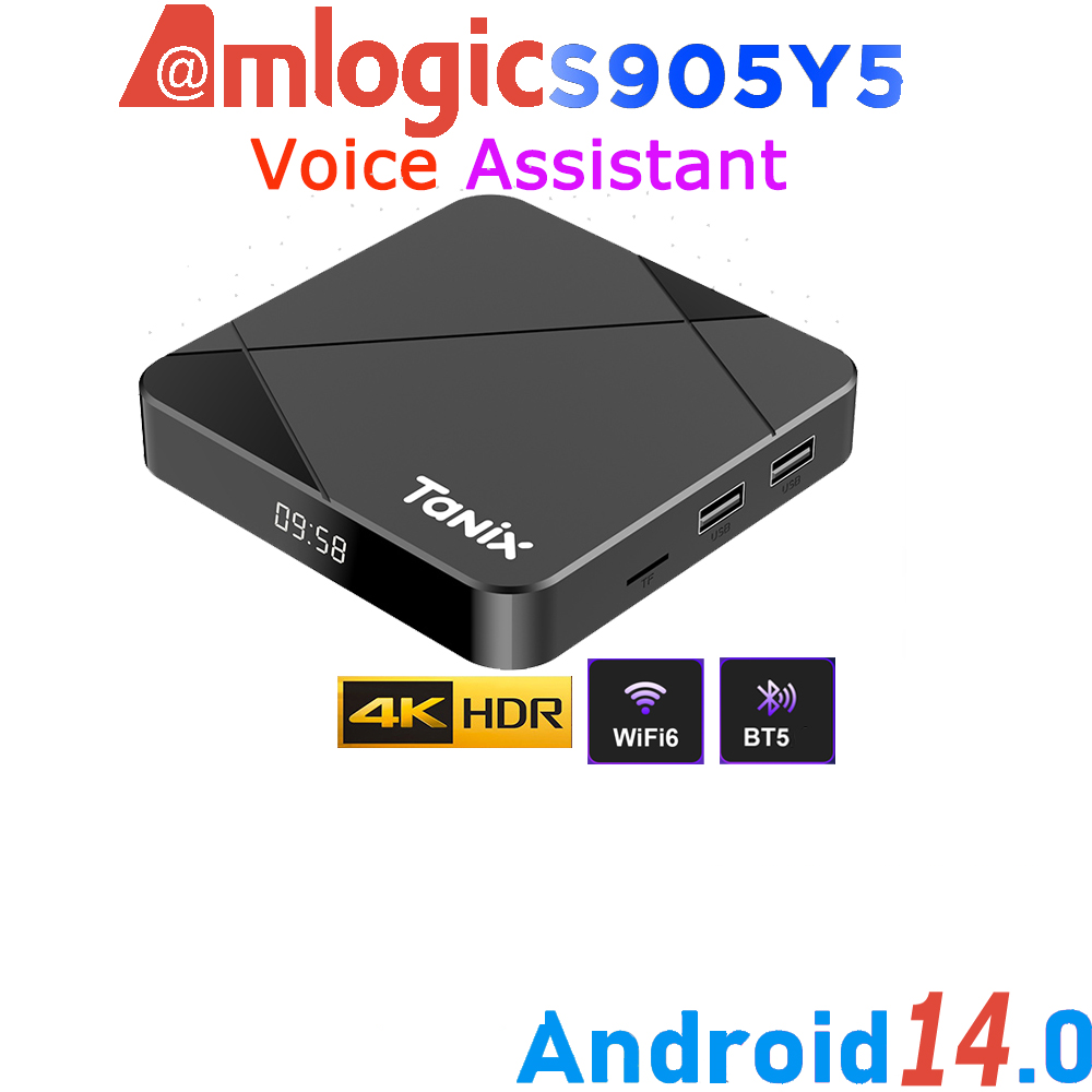Gaming Console For Android Tv - Amlogic S905Y5 Android 14.0 4K Video