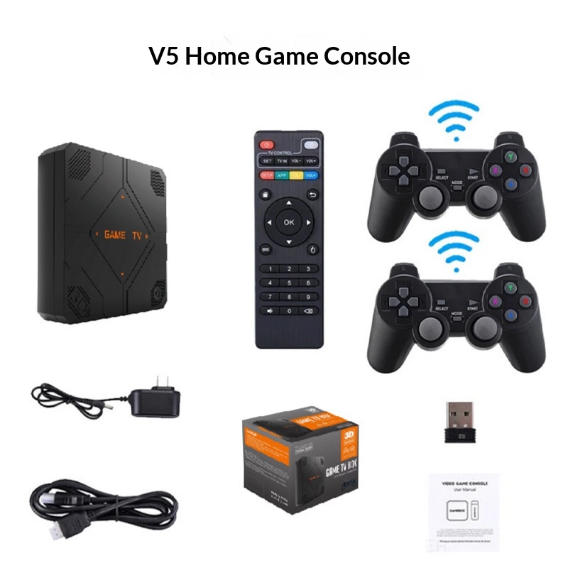 Gaming Console Years - Ampown V5 Retro Oyun Konsolu Çift