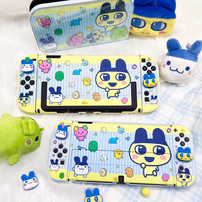 Nintendo Switch Case - Kawaii Karikatür Tamagotchi Koruyucu Kılıf Nintendo