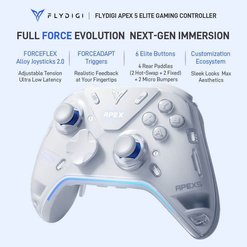 Gaming Console For Smart Tv - Orijinal Flydigi APEX 5 Oyun Kumandası