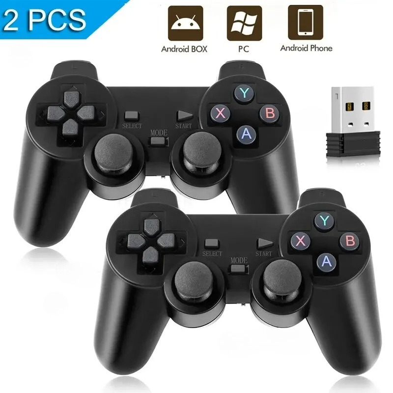 Gaming Console For Android Tv - 2.4GHz Kablosuz Oyun Kumandası, USB Alıcılı