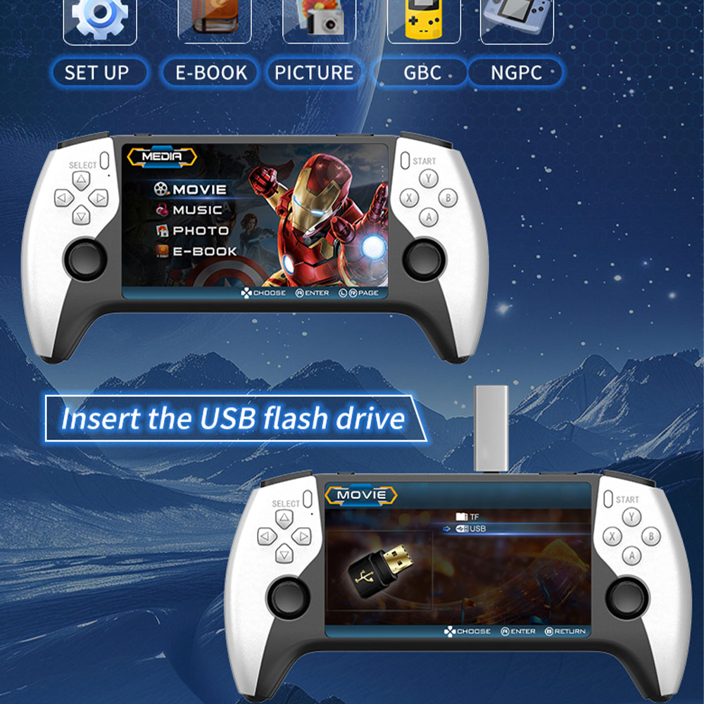 2026 Yeni SF3500 5 İnç El Tipi - Gaming Console G90 incelemesi ve fiyatı