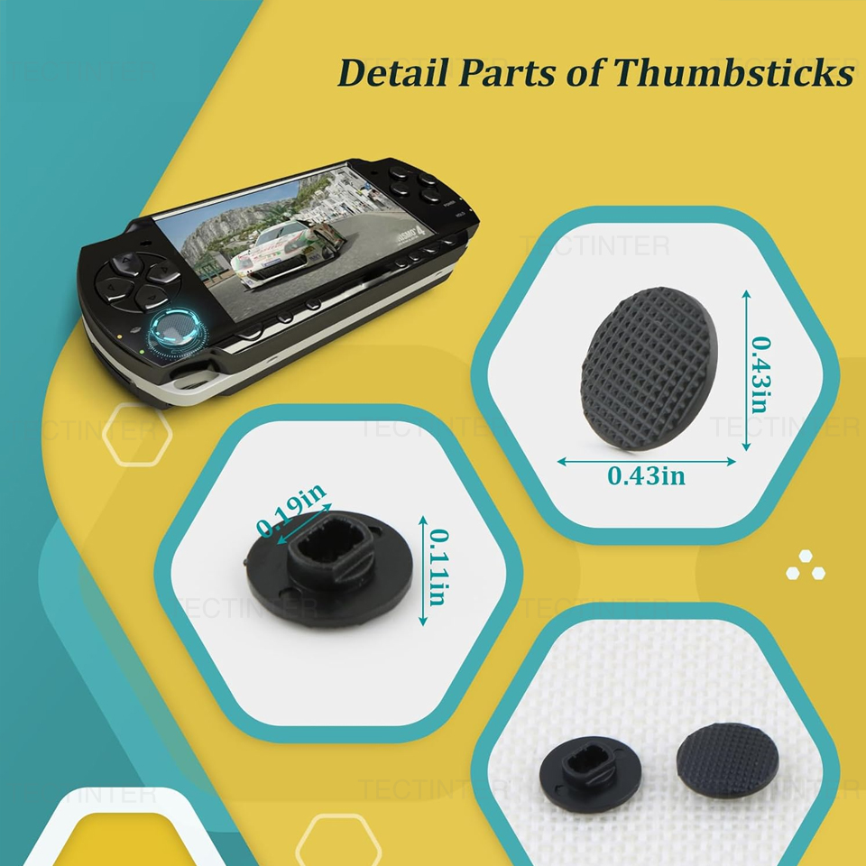 PSP 1000 Konsolu için 3D Analo - Gaming Console Buttons incelemesi ve fiyatı