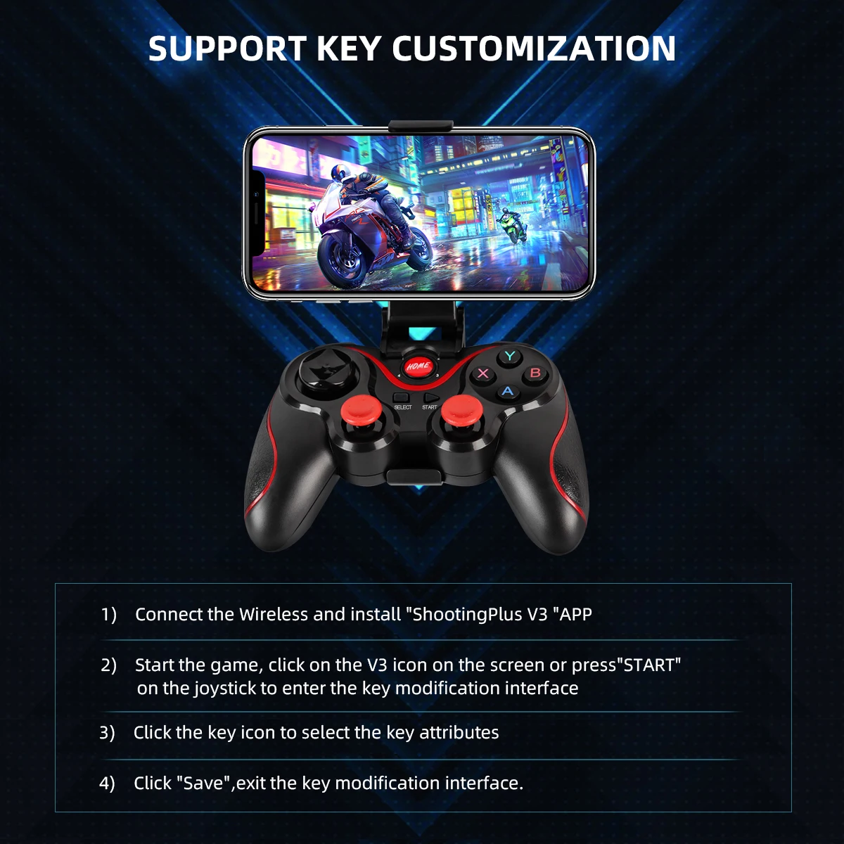 GAMINJA Kablosuz Bluetooth Gam - Gaming Console For Smart Tv incelemesi ve fiyatı