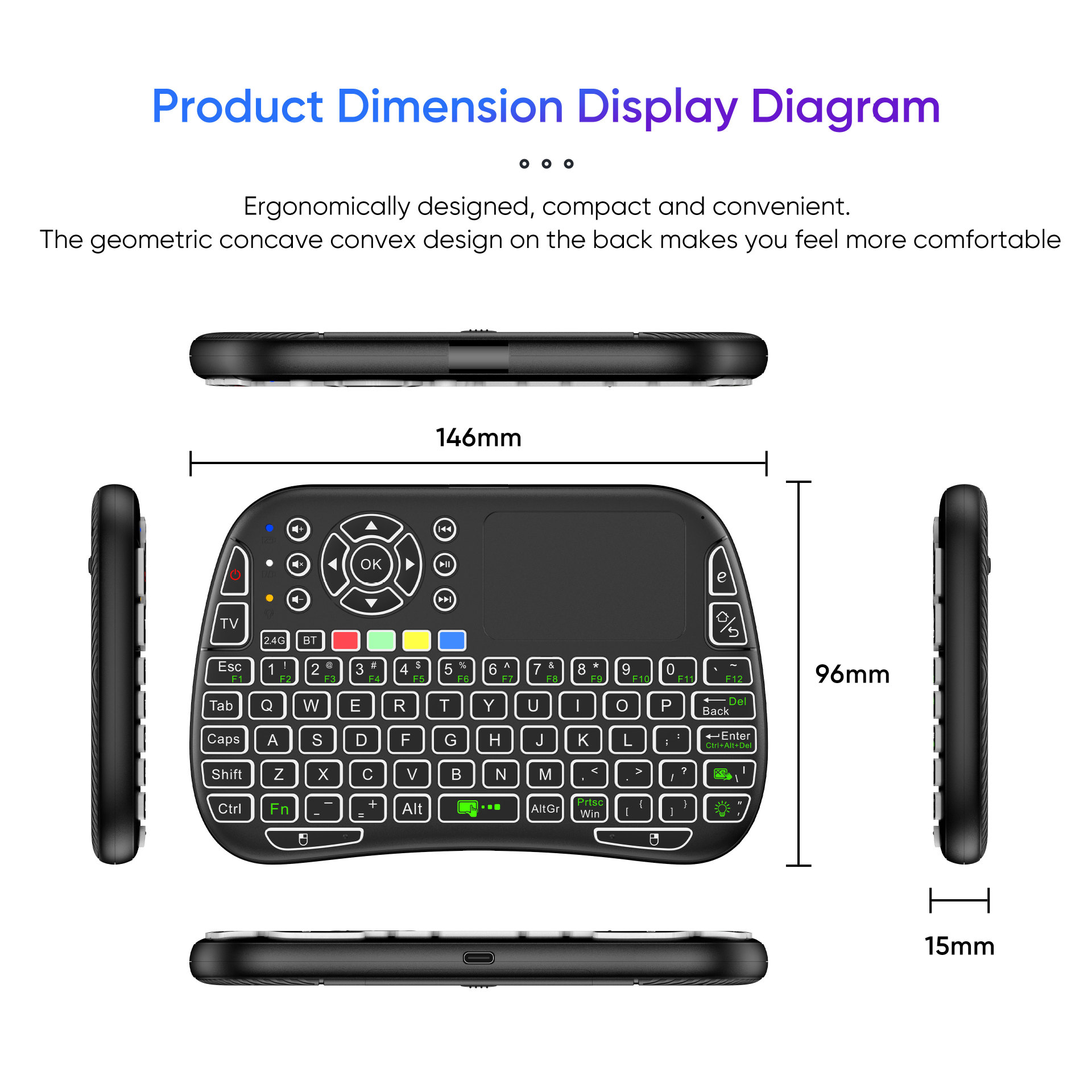 Yeni M9 BT ve 2.4G Mini Kablos - Gaming Console For Smart Tv incelemesi ve fiyatı