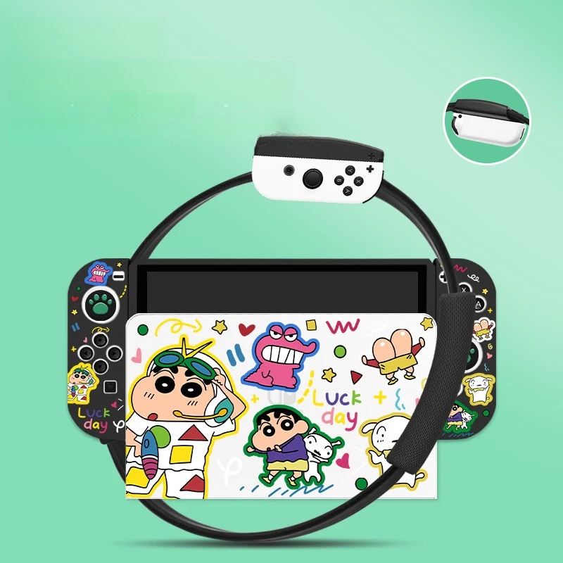 Kawaii Çizgi Film Crayon Shin- - Gaming Console Nintendo Switch Oled Model incelemesi ve fiyatı