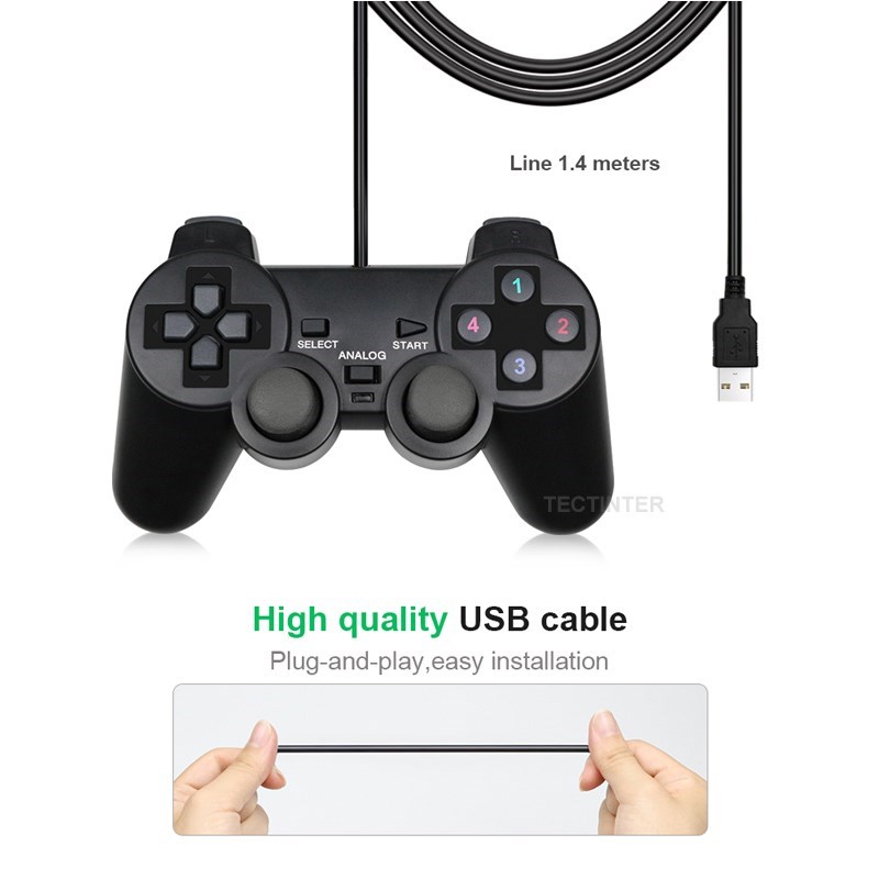 Kablolu USB PC Oyun Joystick G - Laptop Gaming Console incelemesi ve fiyatı