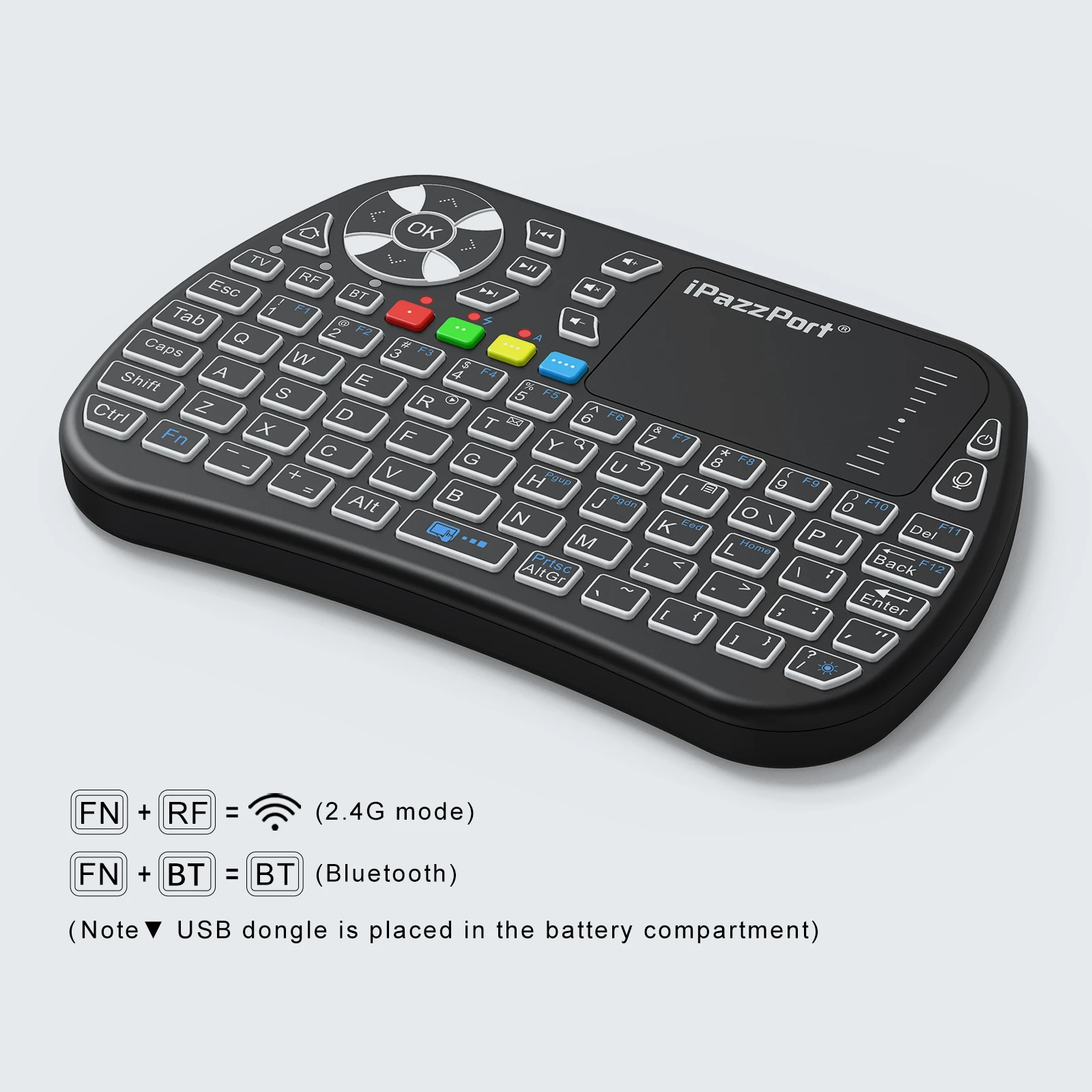 IPazzPort Bluetooth Mini Klavy - Gaming Console For Smart Tv incelemesi ve fiyatı