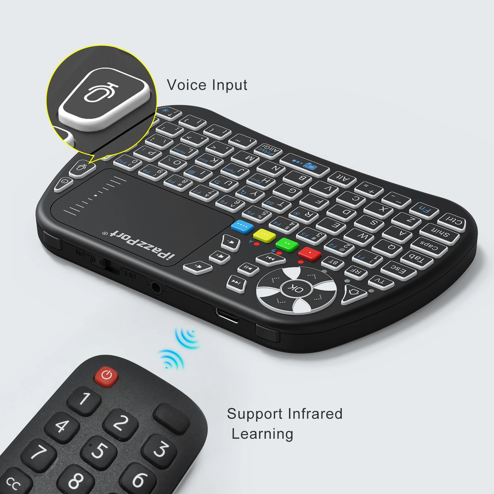 IPazzPort Bluetooth Mini Klavy - Gaming Console For Smart Tv incelemesi ve fiyatı