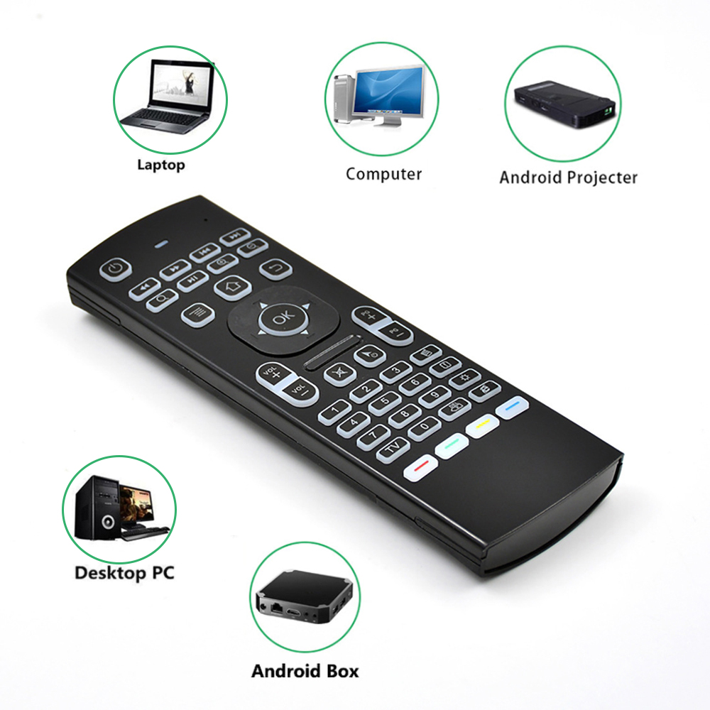 MX3 Arka Işık Hava Fare Uzakta - Gaming Console For Android Tv incelemesi ve fiyatı
