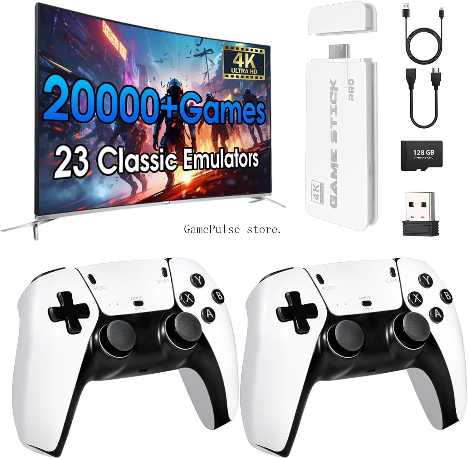 GamePulse 2026 Yeni Retro Oyun - Gaming Console Video Game incelemesi ve fiyatı