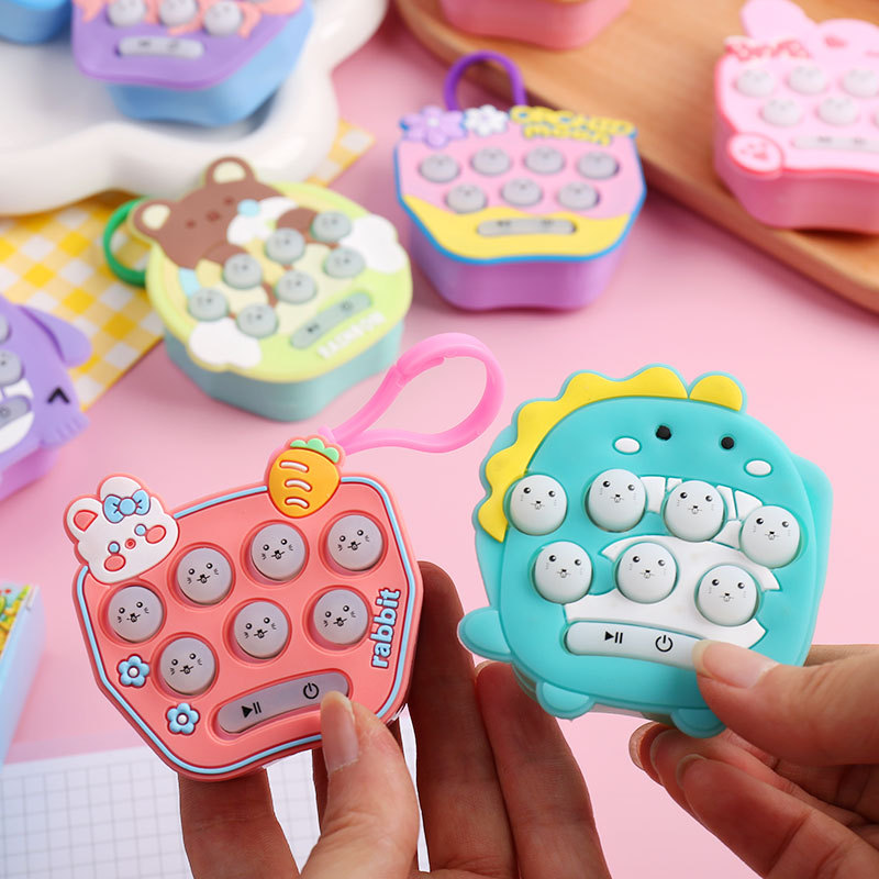 2 adet karikatür Mini Whack-a- - Gaming Console Years incelemesi ve fiyatı