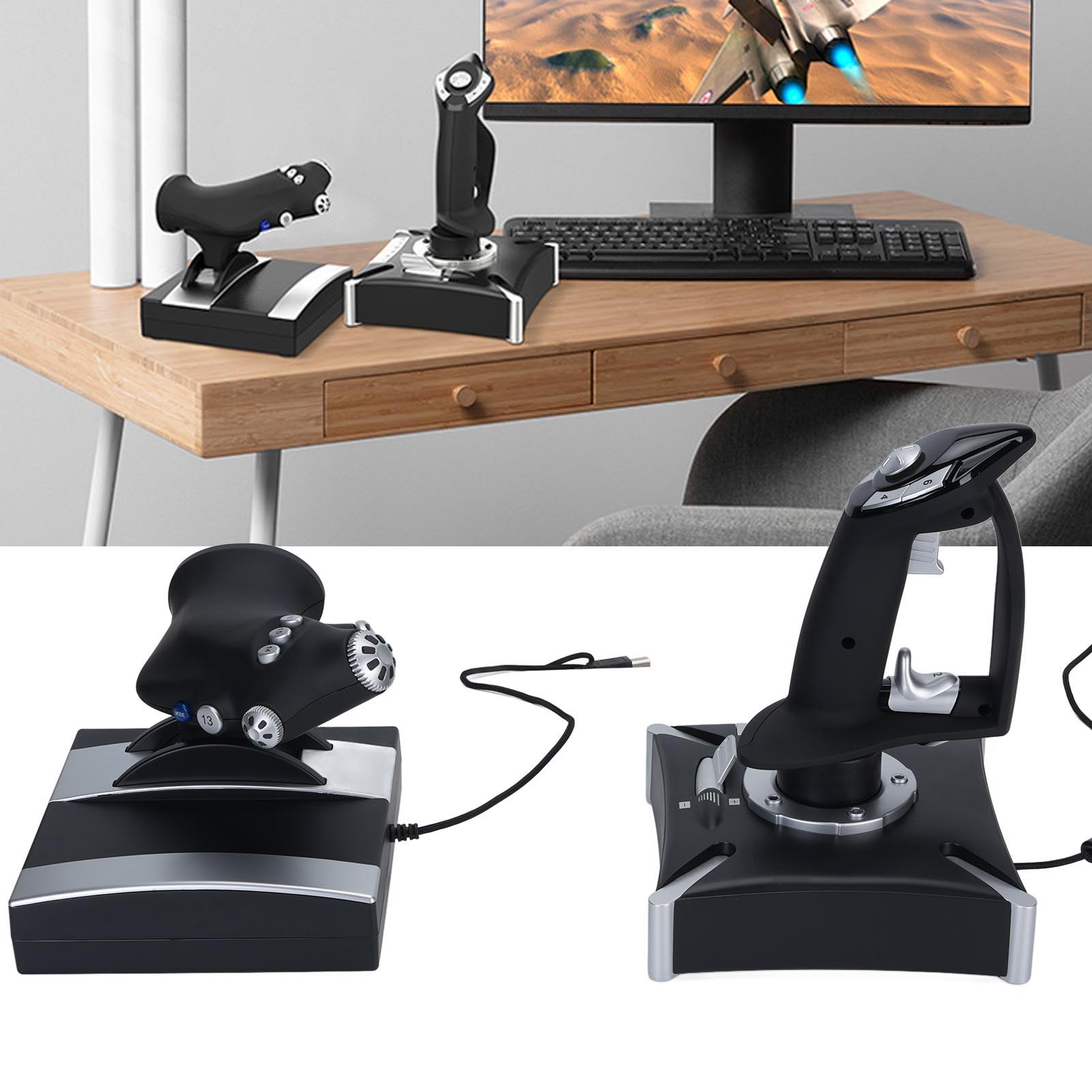 PXN 2119 Pro Joystick Uçuş Sim - Flight Joystick Sim incelemesi ve fiyatı
