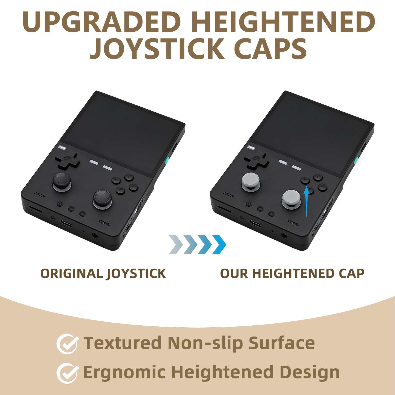 TRIMUI BRICK PRO Oyun Konsolu  - Gaming Console Buttons incelemesi ve fiyatı