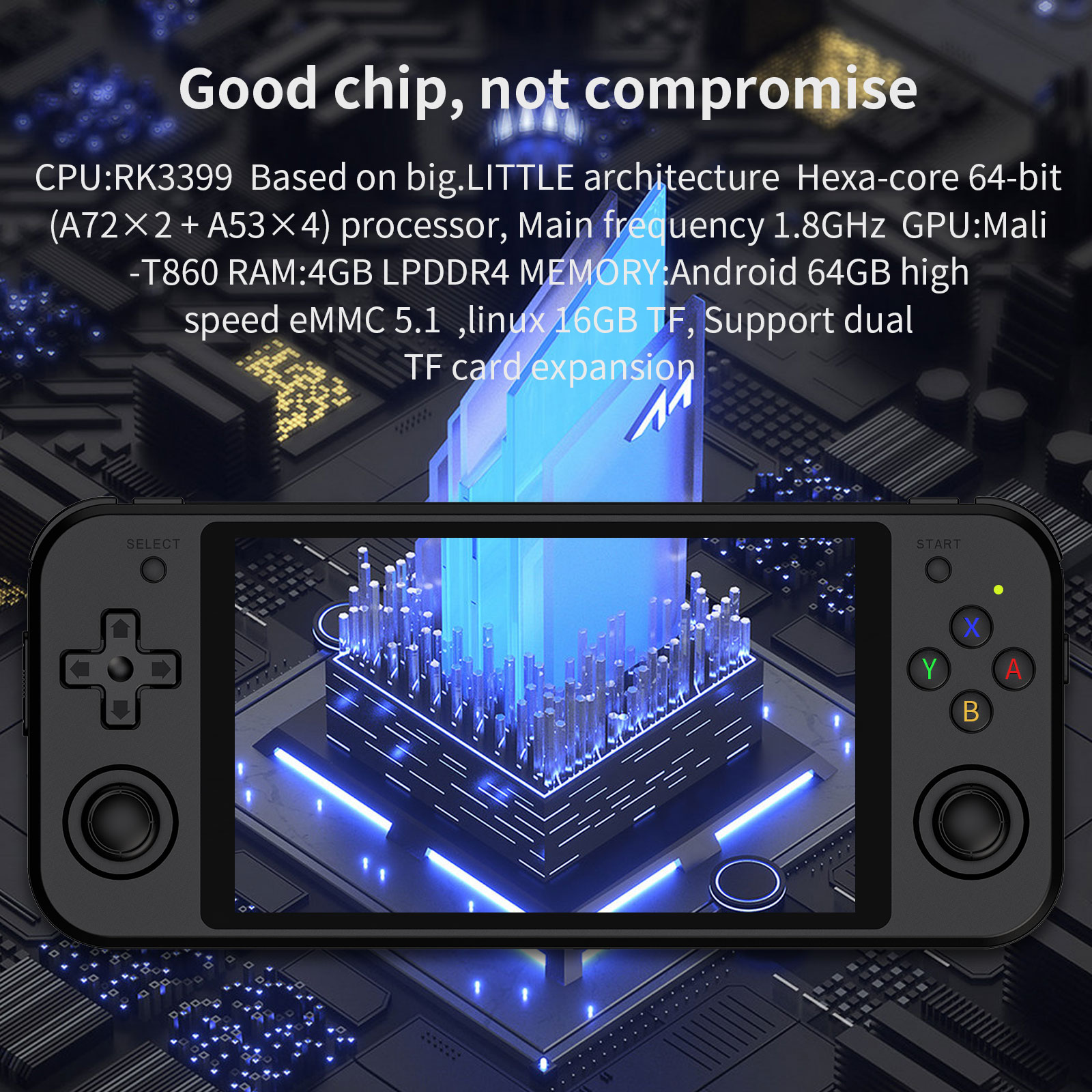 ANBERNIC RG552 Elde Taşınabili - Gaming Console G90 incelemesi ve fiyatı