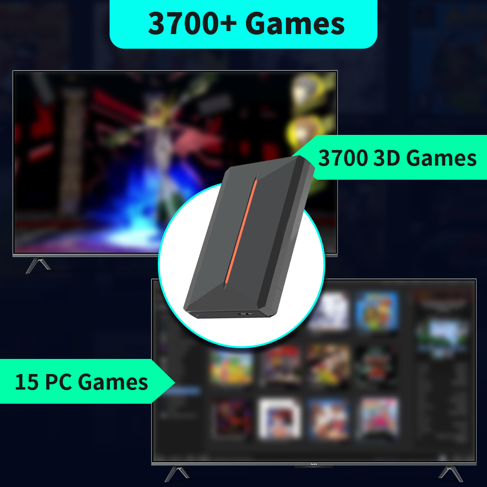 Launchbox OS 500 GB Taşınabili - Gaming Console Video Game incelemesi ve fiyatı