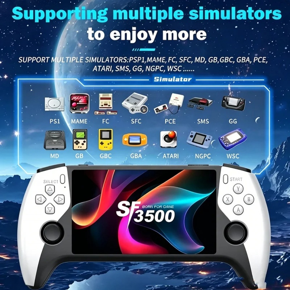SF3500 5 inç El Oyun Konsolu,  - Gaming Console Buttons incelemesi ve fiyatı